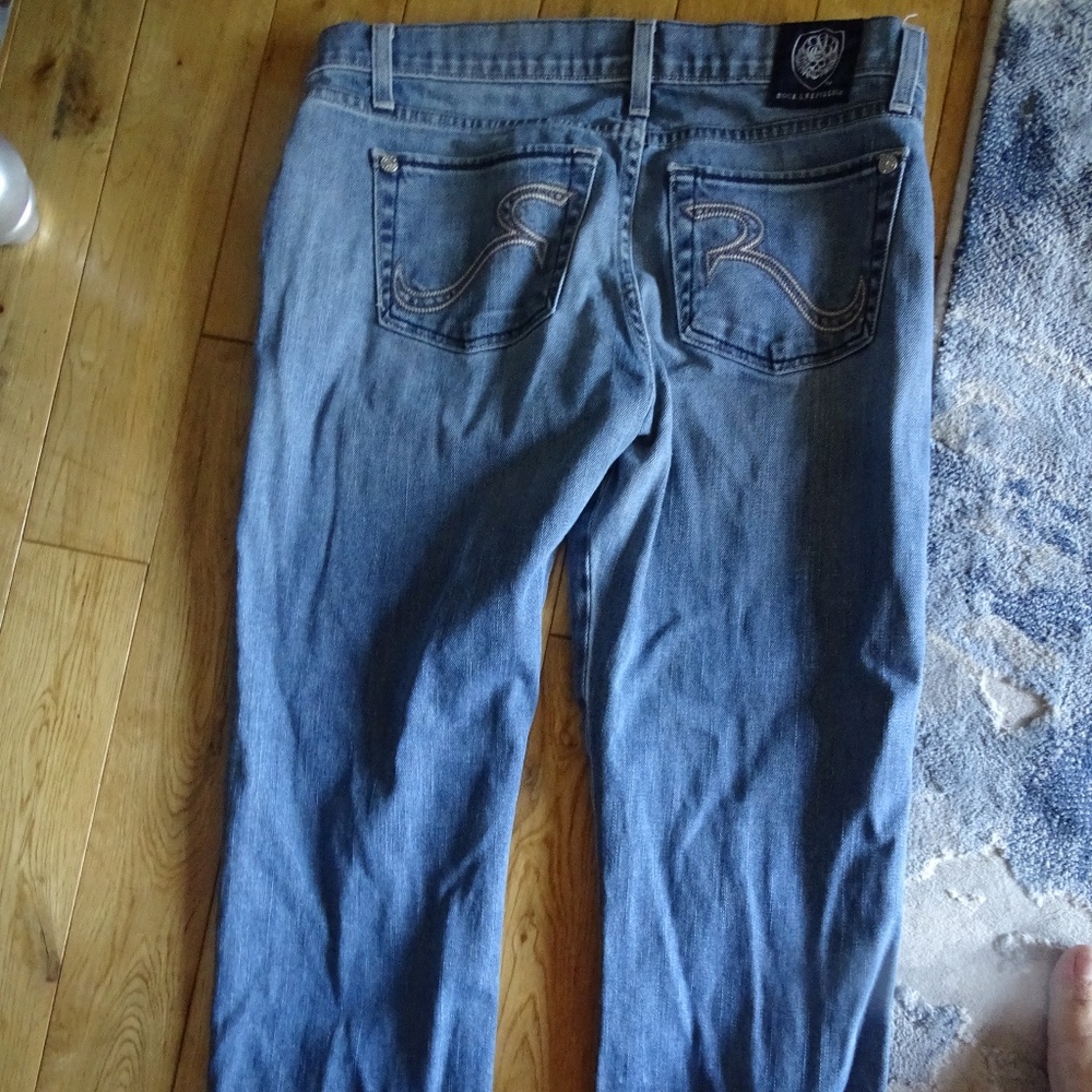 ROCK REPUBLIC STRAIGHT LEG JEANS SIZE 29X30